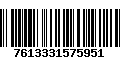 Código de Barras 7613331575951