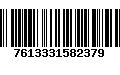 Código de Barras 7613331582379