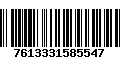 Código de Barras 7613331585547