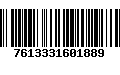 Código de Barras 7613331601889