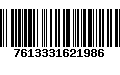 Código de Barras 7613331621986