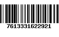 Código de Barras 7613331622921