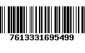 Código de Barras 7613331695499