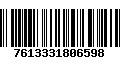 Código de Barras 7613331806598