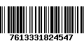 Código de Barras 7613331824547