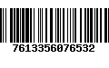 Código de Barras 7613356076532