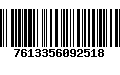 Código de Barras 7613356092518