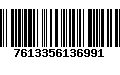 Código de Barras 7613356136991