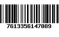 Código de Barras 7613356147089