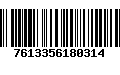 Código de Barras 7613356180314