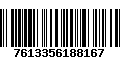 Código de Barras 7613356188167