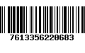 Código de Barras 7613356220683