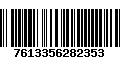 Código de Barras 7613356282353