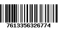 Código de Barras 7613356326774