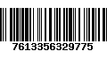 Código de Barras 7613356329775