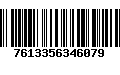 Código de Barras 7613356346079