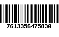 Código de Barras 7613356475830