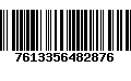 Código de Barras 7613356482876