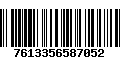 Código de Barras 7613356587052