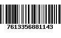 Código de Barras 7613356881143