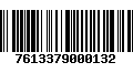 Código de Barras 7613379000132