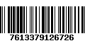 Código de Barras 7613379126726