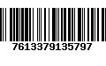 Código de Barras 7613379135797