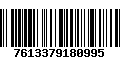 Código de Barras 7613379180995