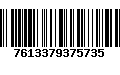 Código de Barras 7613379375735