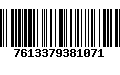 Código de Barras 7613379381071