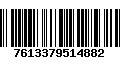 Código de Barras 7613379514882