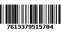 Código de Barras 7613379515704