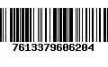 Código de Barras 7613379606204