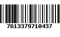 Código de Barras 7613379710437