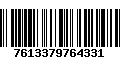 Código de Barras 7613379764331