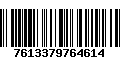 Código de Barras 7613379764614