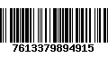 Código de Barras 7613379894915