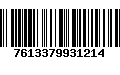 Código de Barras 7613379931214