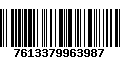 Código de Barras 7613379963987