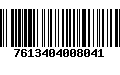 Código de Barras 7613404008041