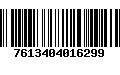 Código de Barras 7613404016299