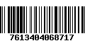 Código de Barras 7613404068717