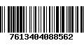 Código de Barras 7613404088562