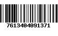 Código de Barras 7613404091371