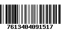 Código de Barras 7613404091517