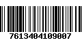 Código de Barras 7613404109007