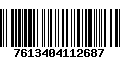 Código de Barras 7613404112687