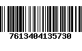 Código de Barras 7613404135730