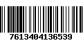 Código de Barras 7613404136539