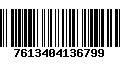 Código de Barras 7613404136799